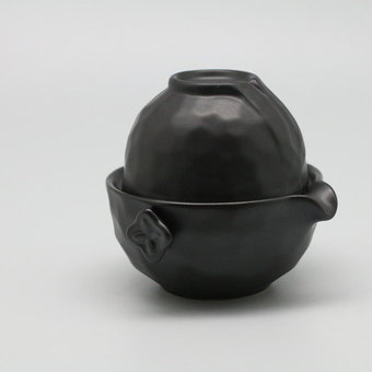 Гайвань-чайник "Чаоджоуские манеры", черный
