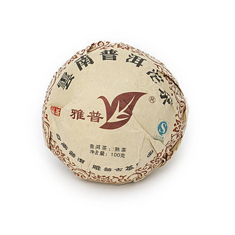 Пуэр То Ча Шу "Я Пу", 2011 г, 100 гр арт. 3186 Пуэр То Ча Шу "Я Пу", 2011 г, 100 гр